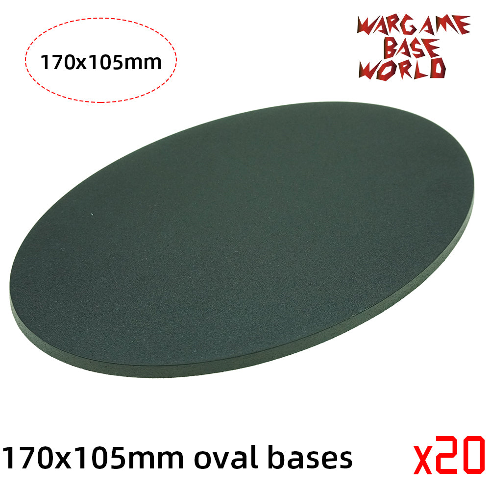 170x105mm Oval Base - Wargame Base World