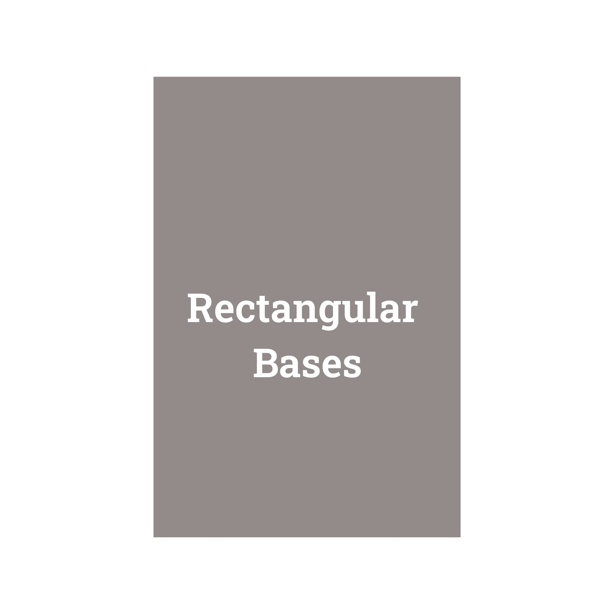 Plastic Rectangular Bases – Wargame Base World