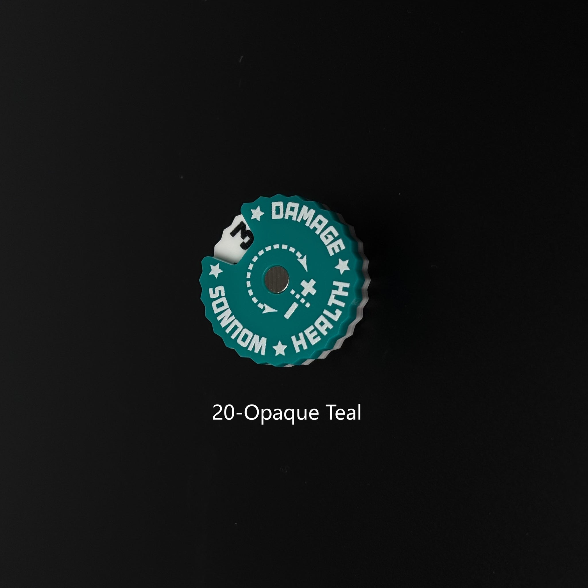 25mm 0-9 Wounds Tracker