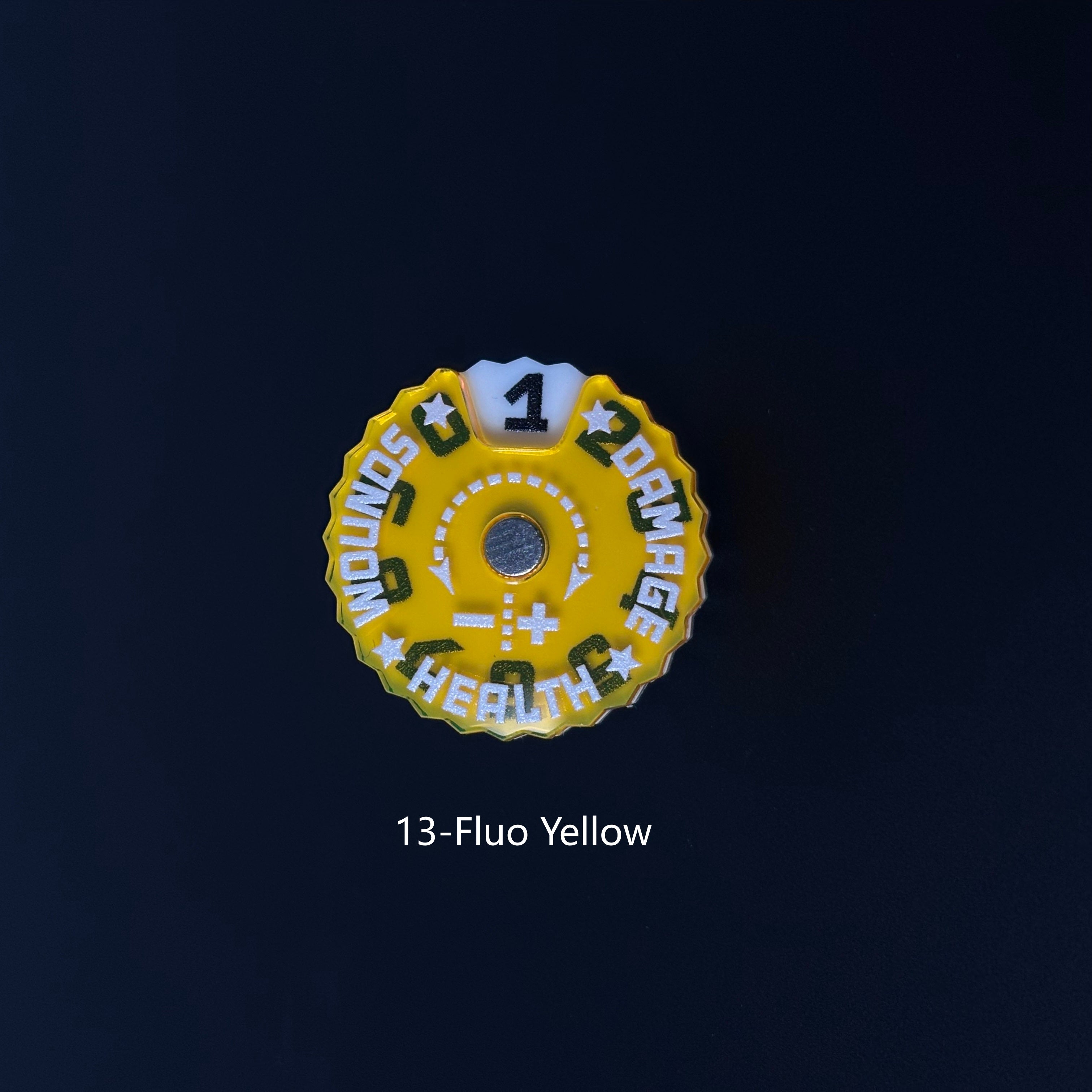 25mm 0-9 Wounds Tracker