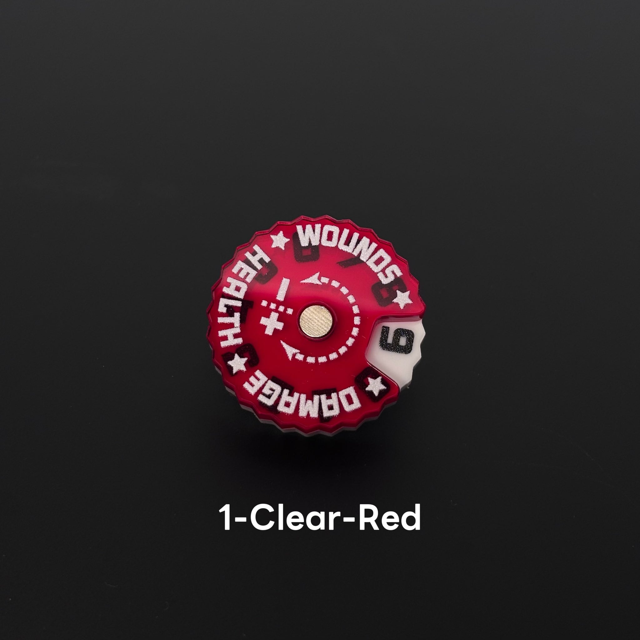 25mm 0-9 Wounds Tracker