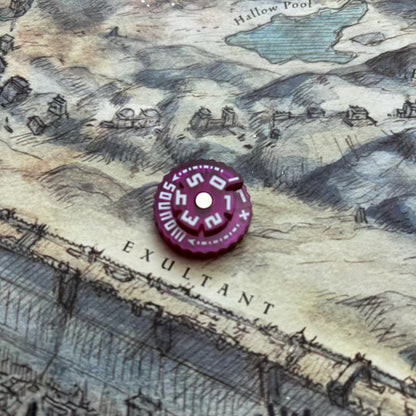 25mm 0-59 Wounds Tracker - Wargame Base World