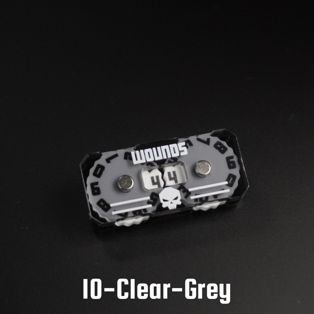 41x20mm Wounds Tracker - Wargame Base World