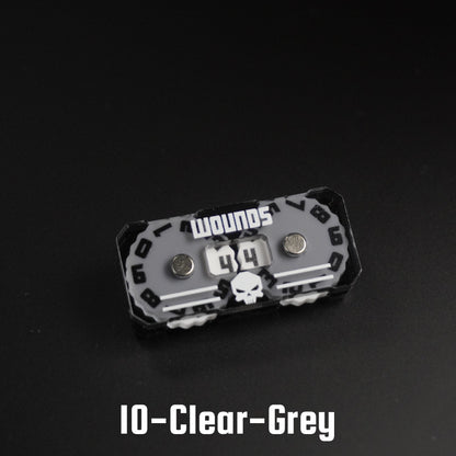 41x20mm Wounds Tracker - Wargame Base World