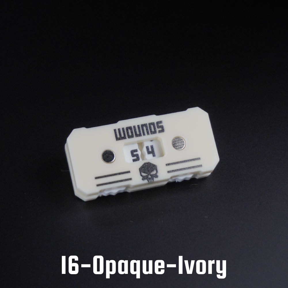 41x20mm Wounds Tracker - Wargame Base World