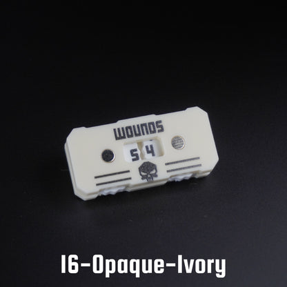 41x20mm Wounds Tracker - Wargame Base World