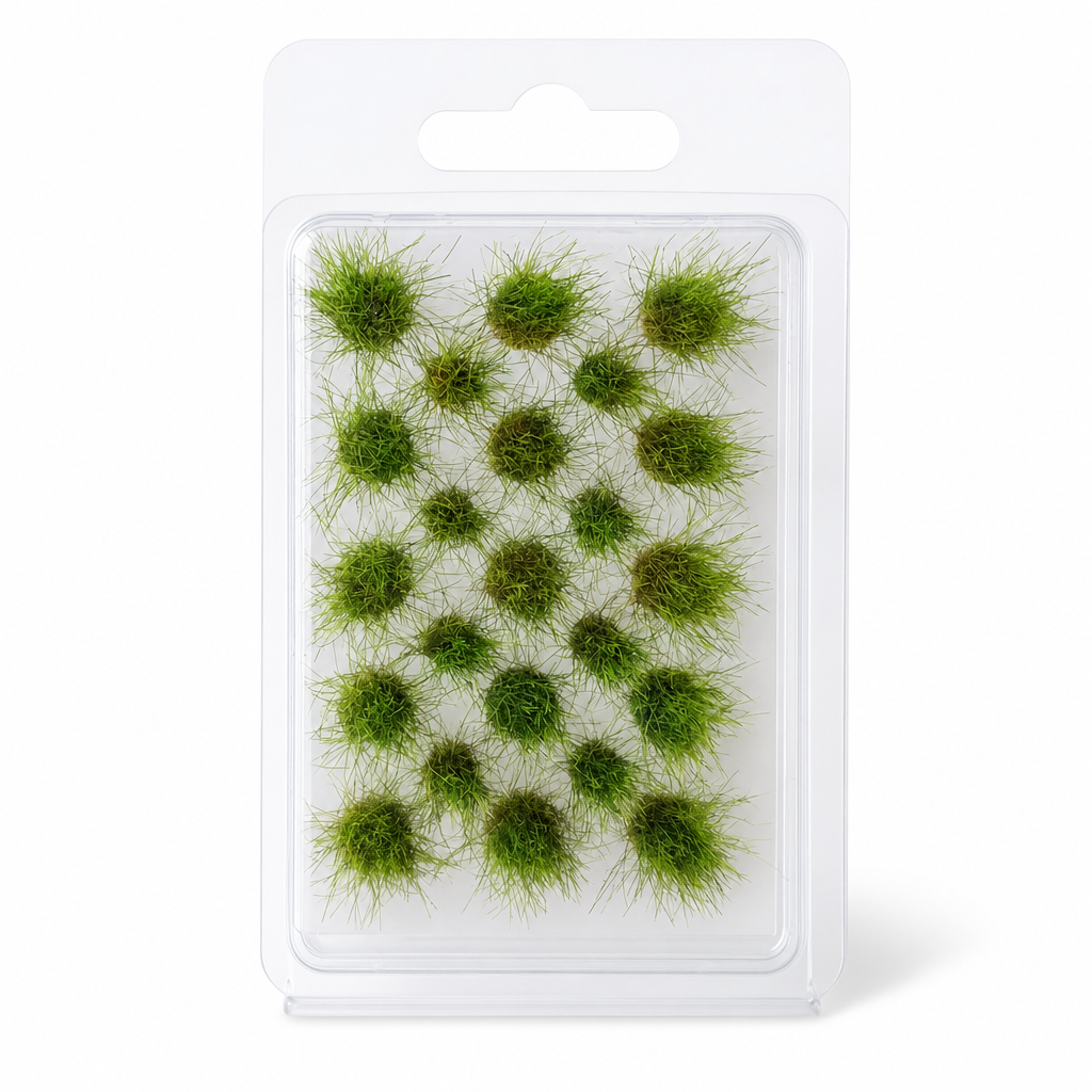 10mm 23 Round Tufts for Miniature Basing
