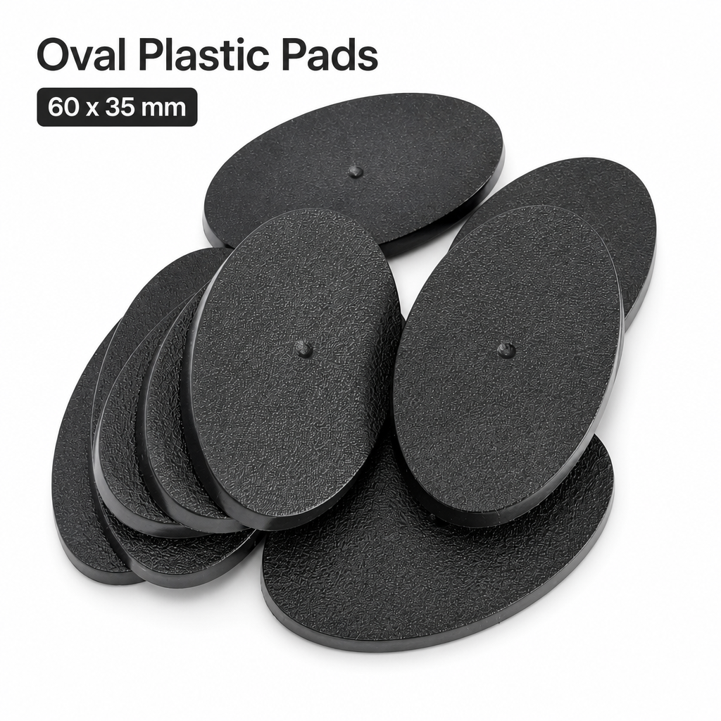60x35mm Oval Bases