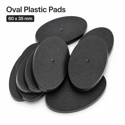 60x35mm Oval Bases