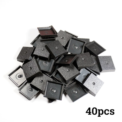 20mm Square Bases for Miniatures - Wargame Base World