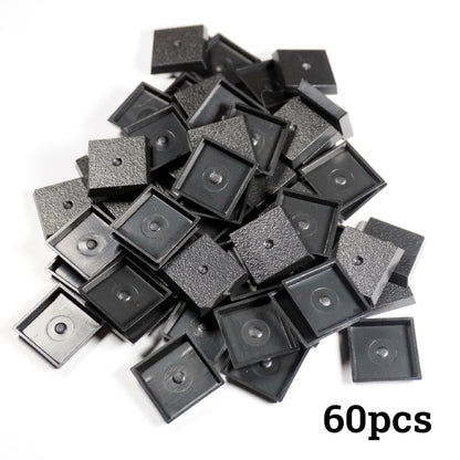 20mm Square Bases for Miniatures - Wargame Base World
