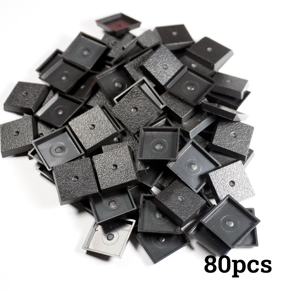 20mm Square Bases for Miniatures - Wargame Base World