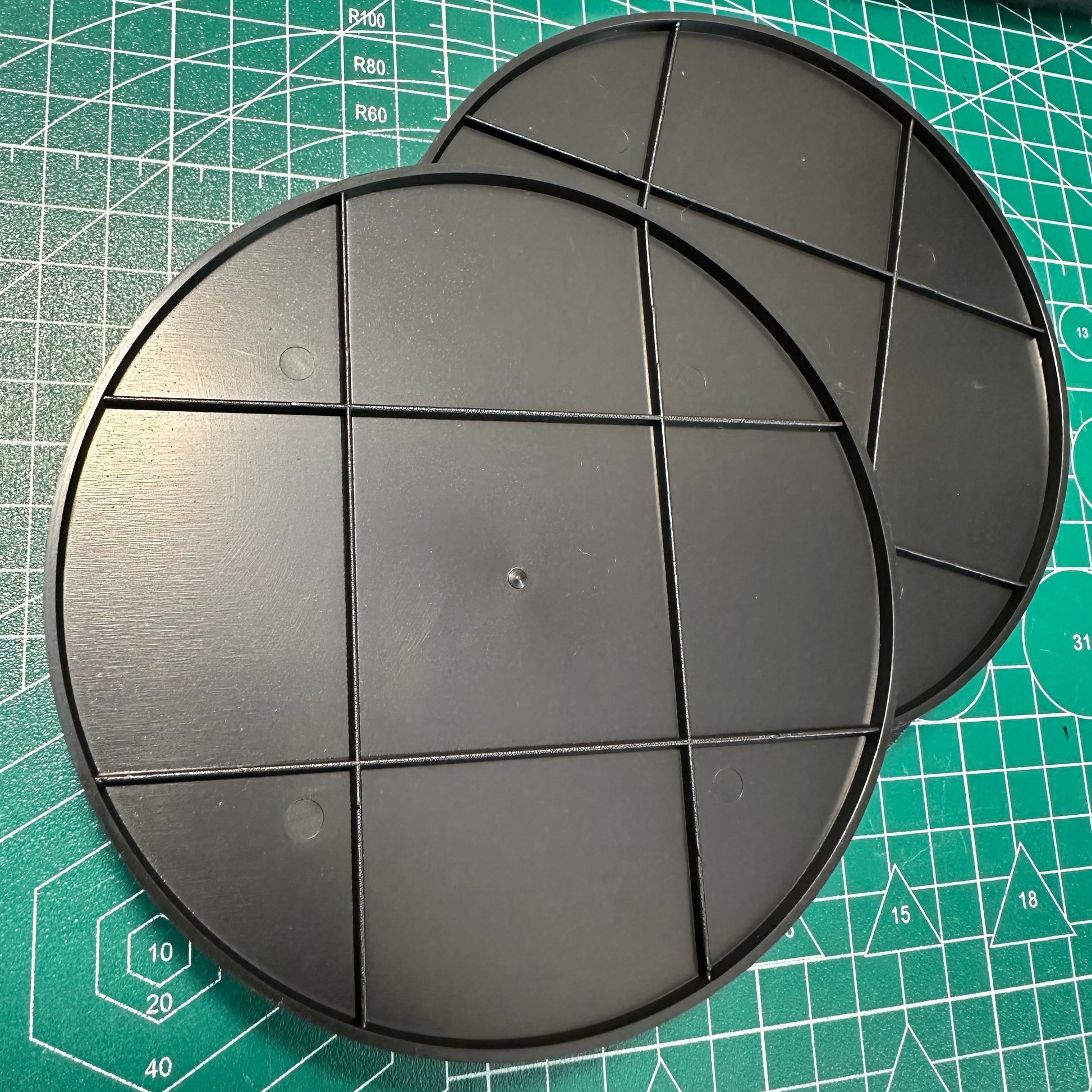 Round Bases -130mm Round Bases - Miniatures Bases - Wargame Base World