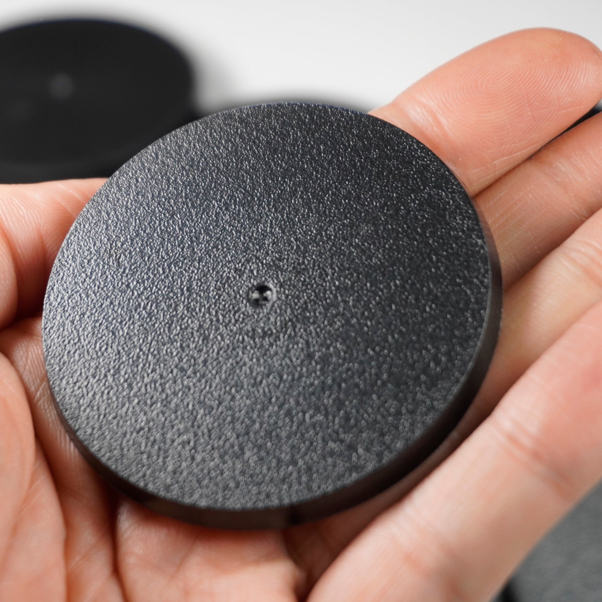 Plastic 60mm Round Bases For 3D print Miniature - Wargame Base World