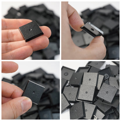 25mm Square Bases for Wargame Miniature - Wargame Base World