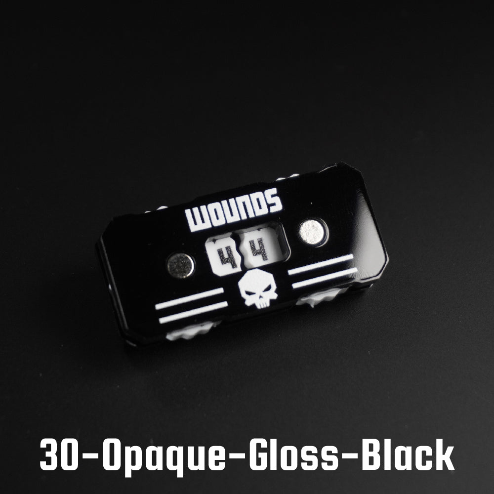 41x20mm Wounds Tracker - Wargame Base World