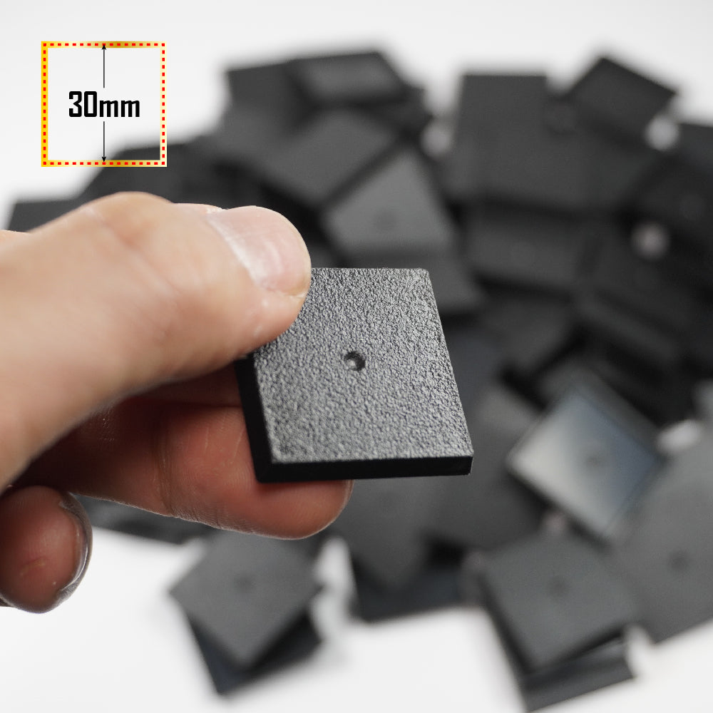 Square Bases - 30mm Square Bases - Wargame Base World
