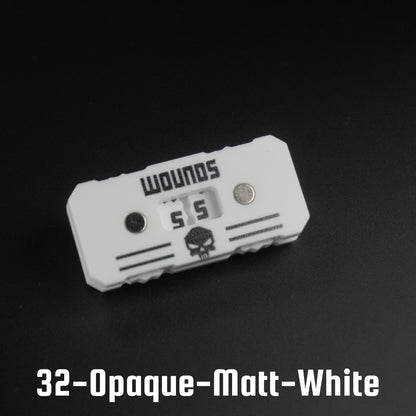 41x20mm Wounds Tracker - Wargame Base World