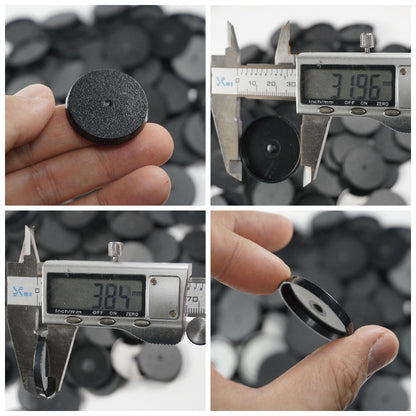 32mm Round Bases - High-Impact Plastic Foundation for 11th Edition Models - Wargame Base World