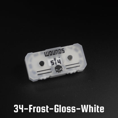 41x20mm Wounds Tracker - Wargame Base World
