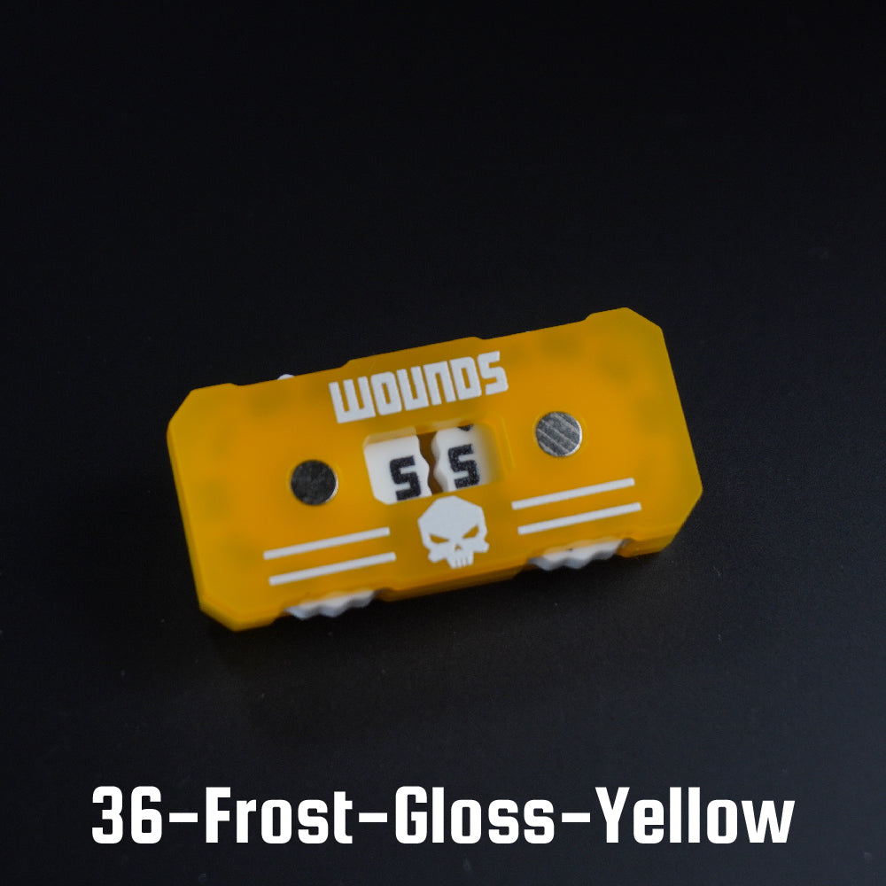 41x20mm Wounds Tracker - Wargame Base World
