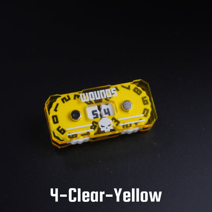 41x20mm Wounds Tracker - Wargame Base World