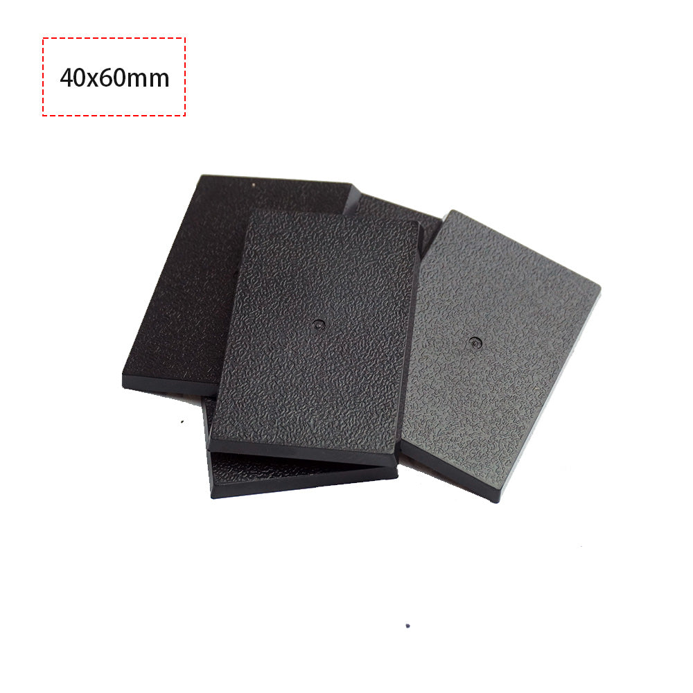 Rectangle bases - 40x60 rectangular bases - Wargame Base World