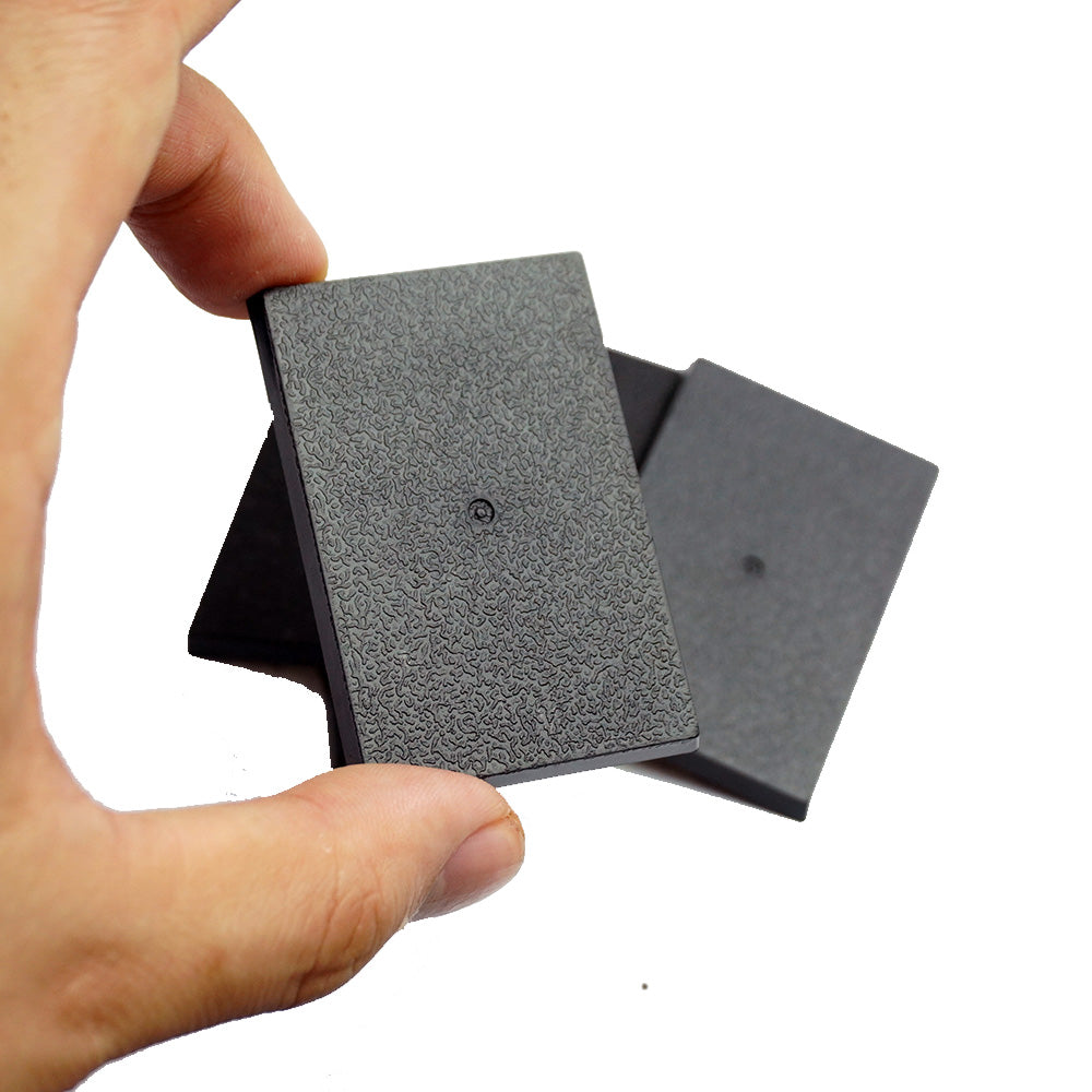 Rectangle bases - 40x60 rectangular bases - Wargame Base World