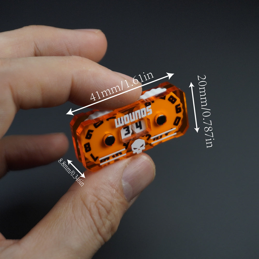 41x20mm Wounds Tracker