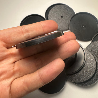 50mm Round Bases - Compatible with Warhammer 40k Dreadnoughts & Large Scale Monsters - Wargame Base World