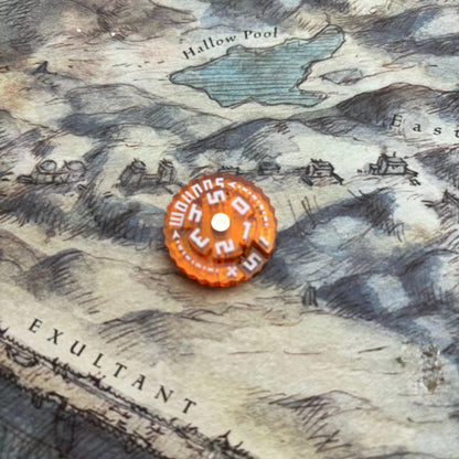 25mm 0-59 Wounds Tracker - Wargame Base World
