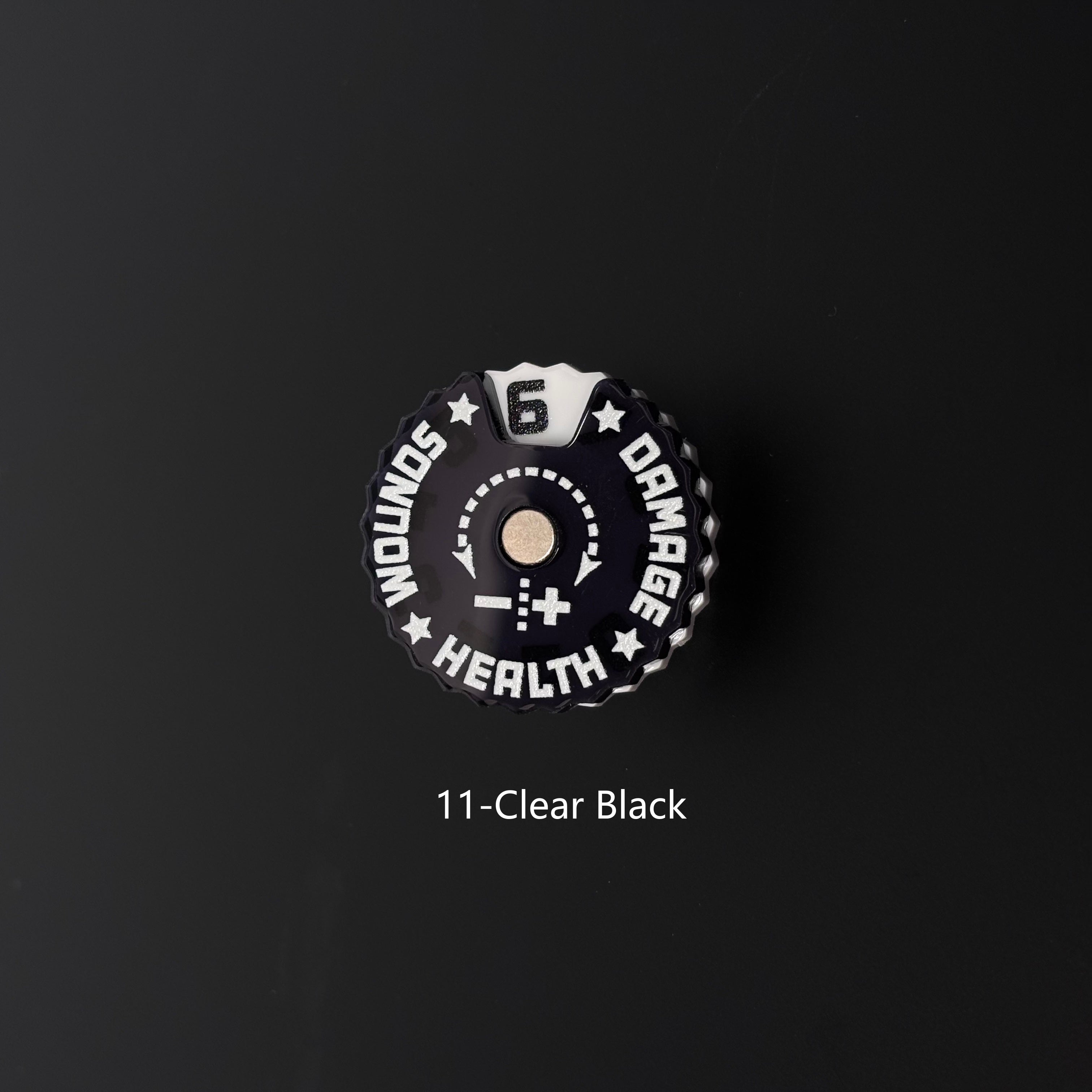 25mm 0-9 Wounds Tracker