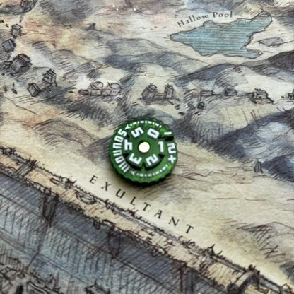 25mm 0-59 Wounds Tracker - Wargame Base World