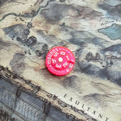 25mm 0-59 Wounds Tracker - Wargame Base World