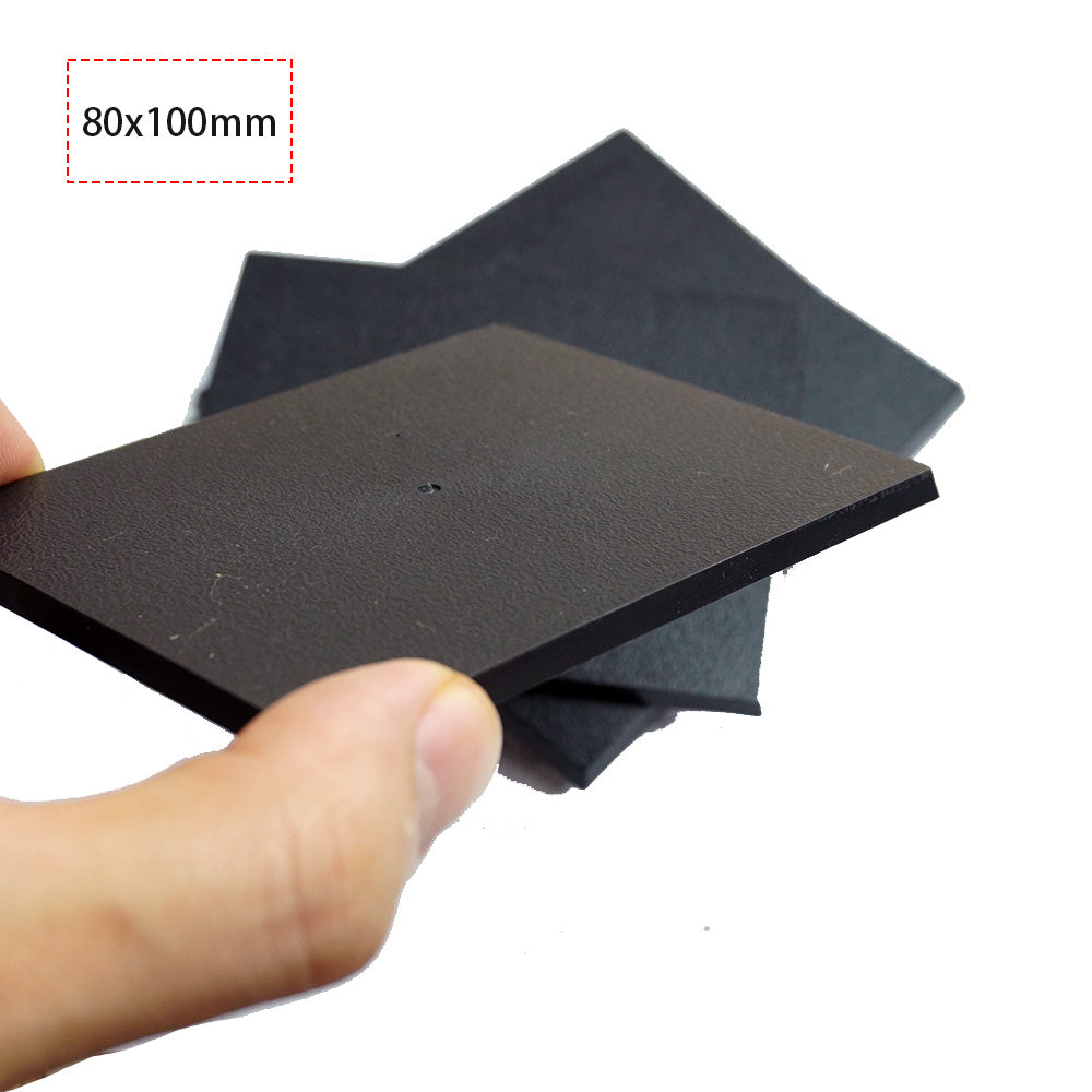 100x150mm Rectangular Bases - Precision Foundation for Super-Heavy War Machines - Wargame Base World
