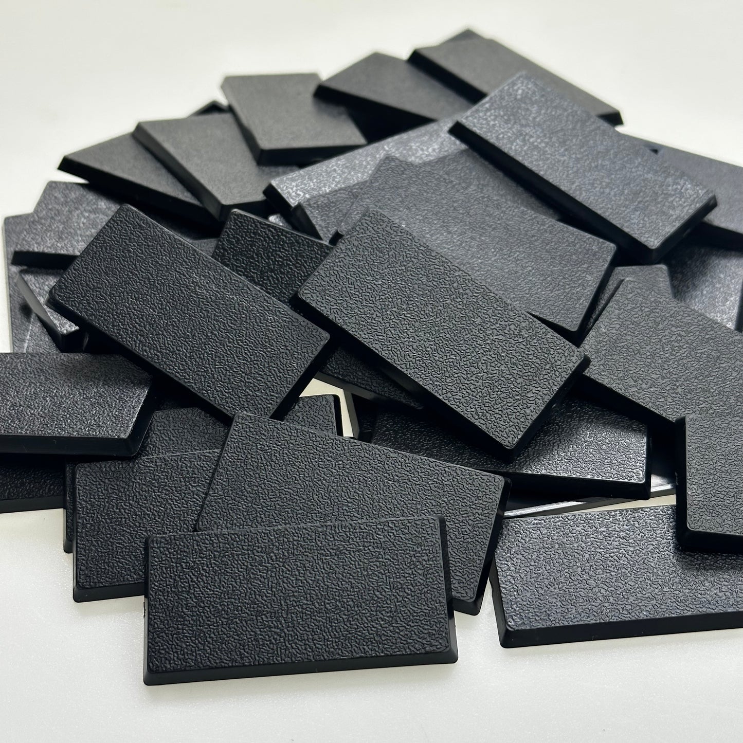 50x25mm Rectangle Plastic Bases - Wargame Base World
