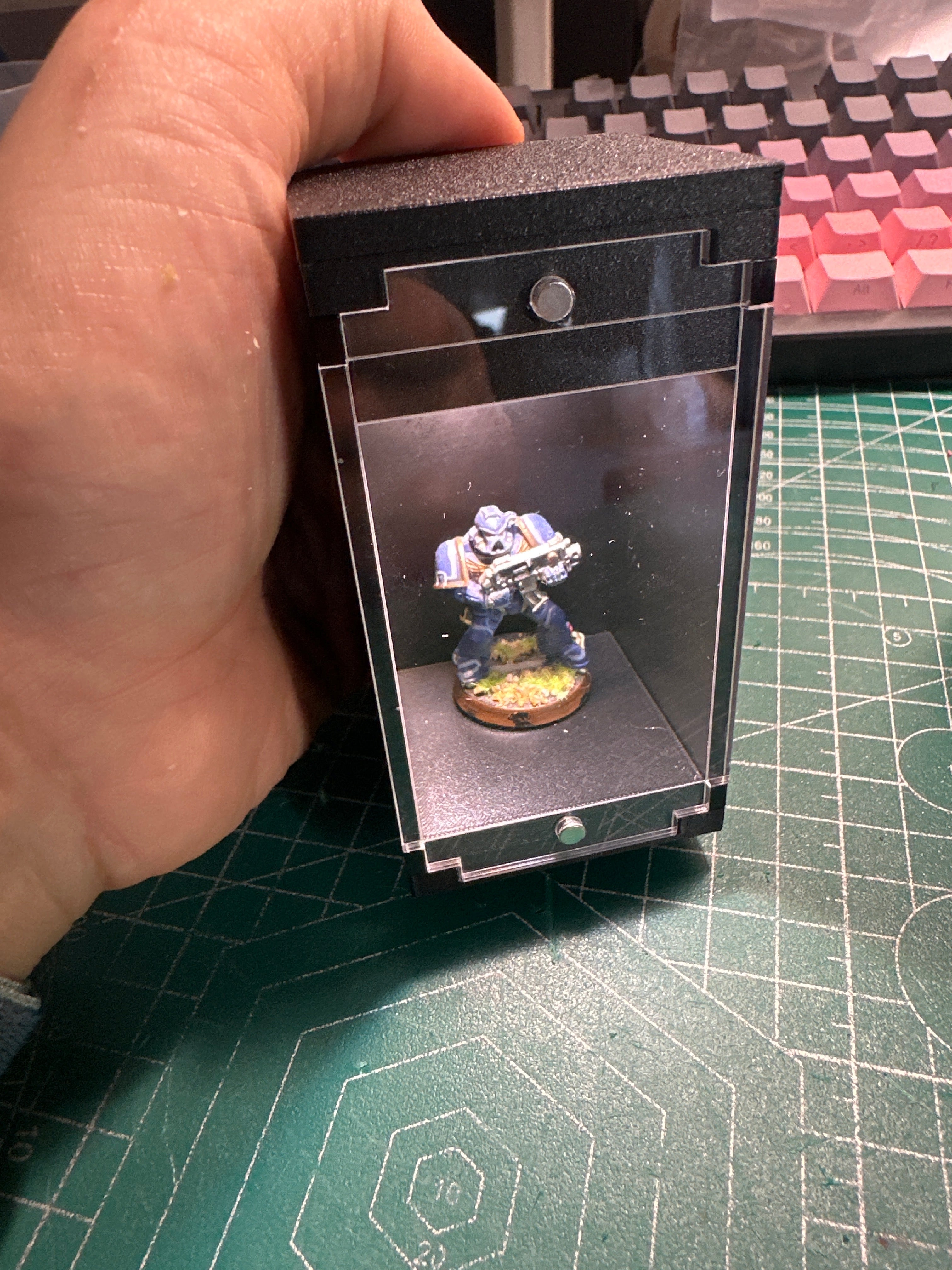 Miniature Acrylic Display Box.