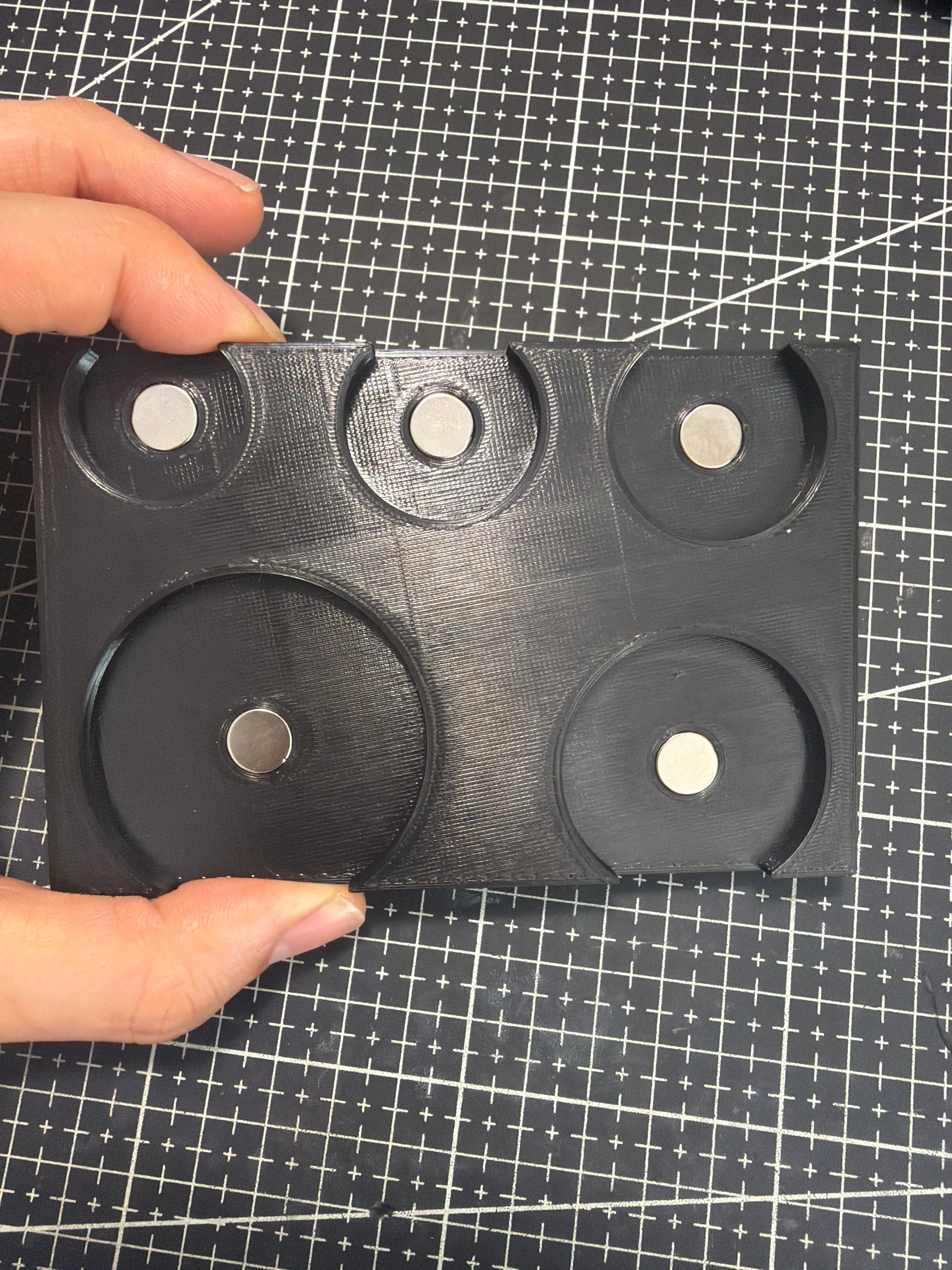Miniature Base Magnetization Jig - Precision Alignment Tool for Tabletop Bases - Wargame Base World
