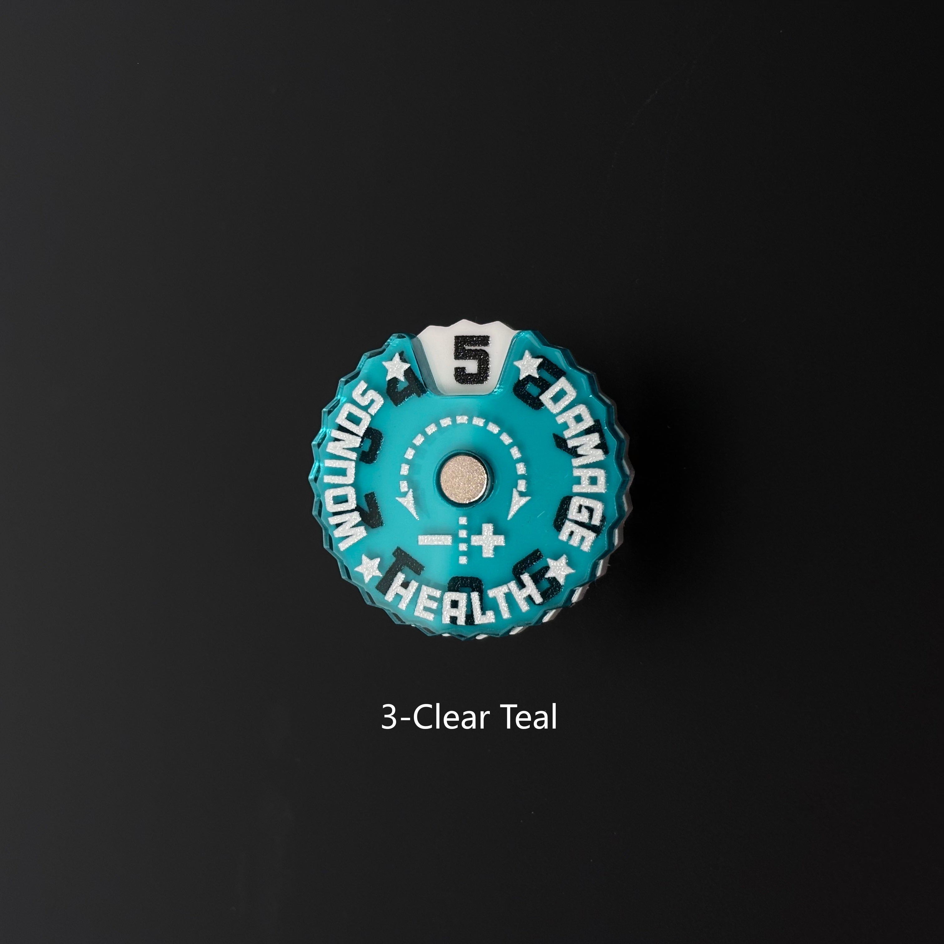 25mm 0-9 Wounds Tracker