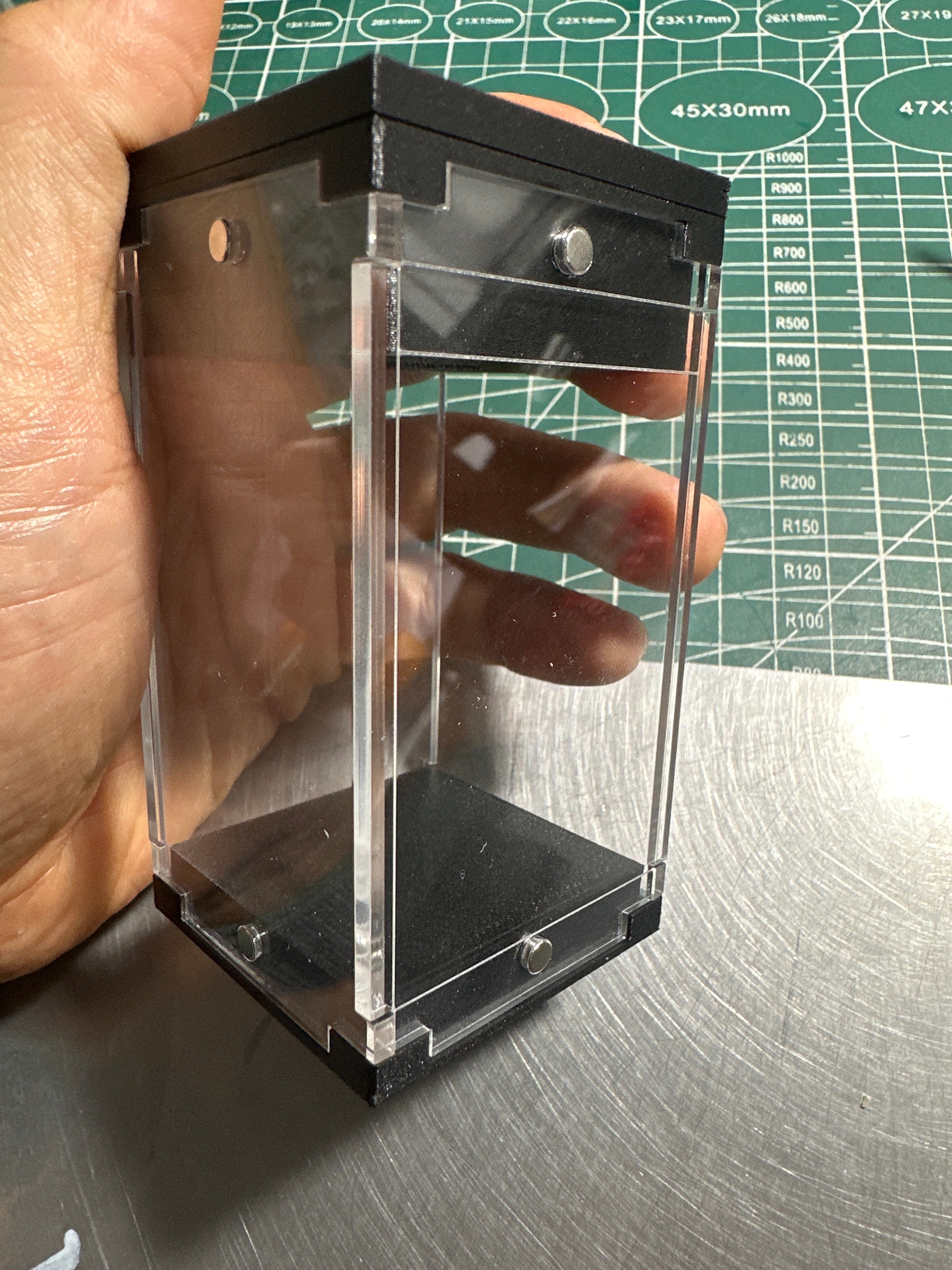Miniature Acrylic Display Box.