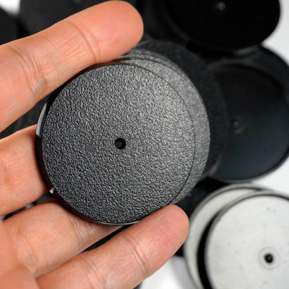 50mm Round Bases - Compatible with Warhammer 40k Dreadnoughts & Large Scale Monsters - Wargame Base World