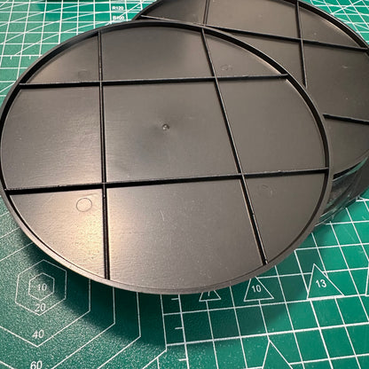 Round Bases -130mm Round Bases - Miniatures Bases - Wargame Base World