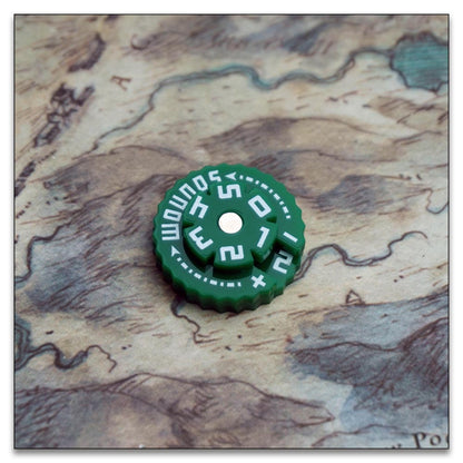25mm 0-59 Wounds Tracker - Wargame Base World