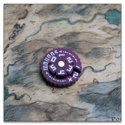 25mm 0-59 Wounds Tracker - Wargame Base World