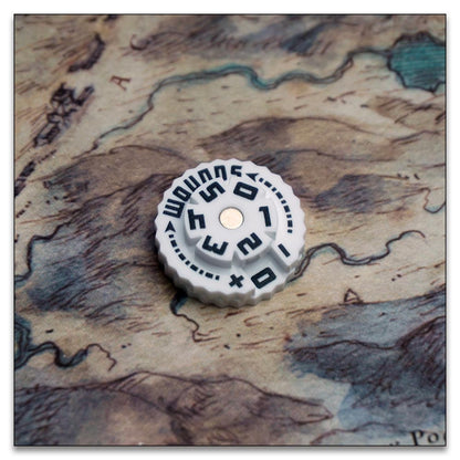25mm 0-59 Wounds Tracker - Wargame Base World