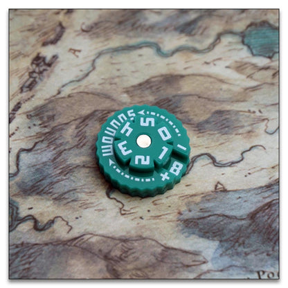 25mm 0-59 Wounds Tracker - Wargame Base World