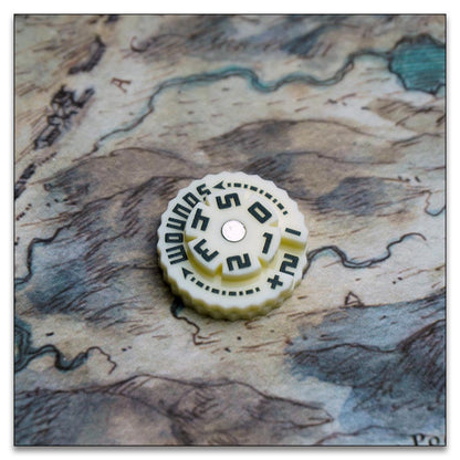 25mm 0-59 Wounds Tracker - Wargame Base World