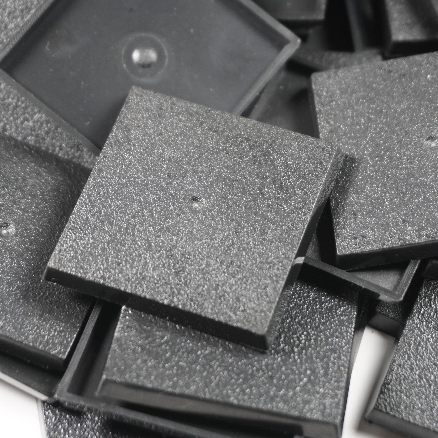 40mm Square Bases - Precision Plastic Foundation for Monstrous Infantry & Large Miniatures` - Wargame Base World
