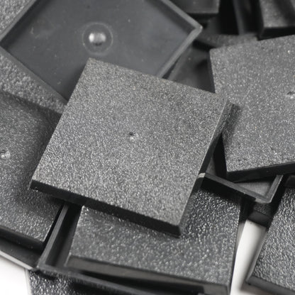 40mm Square Bases - Precision Plastic Foundation for Monstrous Infantry & Large Miniatures` - Wargame Base World