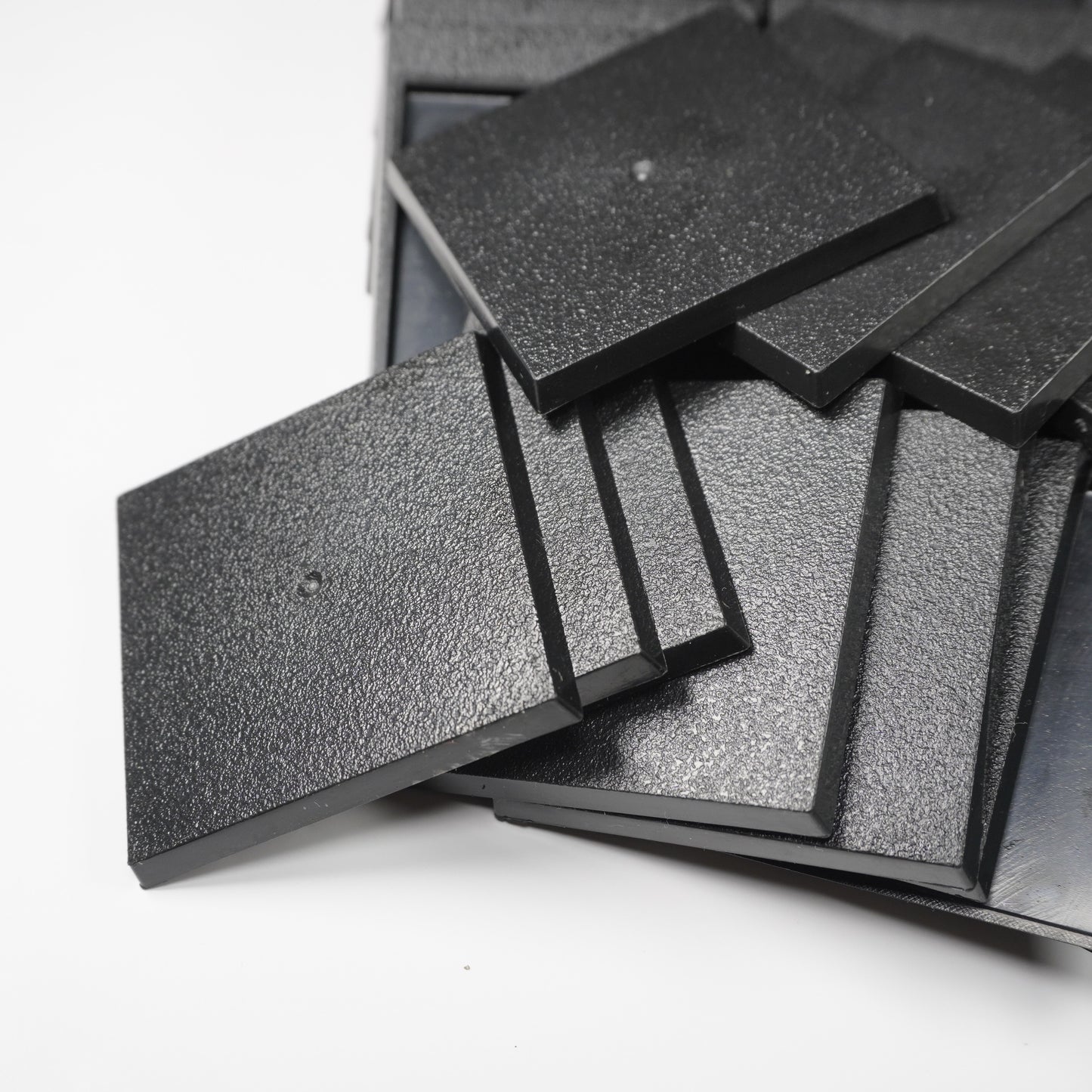 50mm Square Bases - Heavy-Duty Plastic Foundation for Large Monsters & War Machines - Wargame Base World